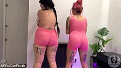 Look at this latina's huge boobs jumping and ass shaking in fetish preview. Does it turn you on?