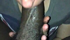 San gives amazing blow job