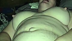 milf plays with her soft and cums in maledom scene