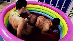 Romana Ryder And Tammie Lee Have A Lesbian Jelly Fight