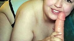 i deepthroat the balloon with my big ass shaking, it's so fat and soft