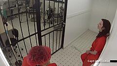 lesbian torment clinics tease lilly lyle and nikki star backstage