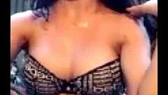 Feeling aroused in crossdressing while masturbating passionately