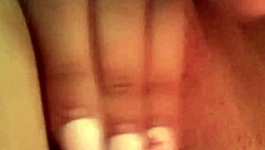 Pretty Amateur Suggests Handjob On Shaved Pussy During Tight Narrow Ass Masturbation Session