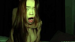 Tiny Asian Rides Big Cock In Missionary Domination