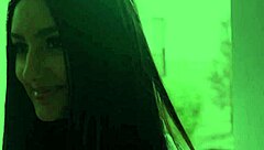 Gorgeous teen 18+ babe rides with small tits