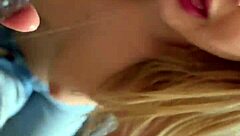 Boss's Daughter Eating BBC on Lunch Break!