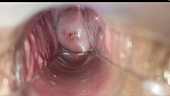 close up of a woman's vaginal orgasm in intimate setting