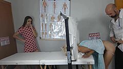 Two Naughty Chicks LET Gynecologist Play with Their Bodies