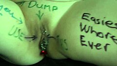 Hey, watch this trashy milf get dominated by her master!
