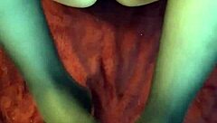 Babe Does Footjob In Stockings For Tattooed Black Couple