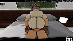 Playing part 13 of the roblox porn game
