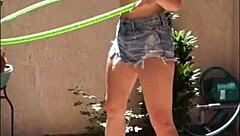 liz ashley's first shoot with me, what a tease?