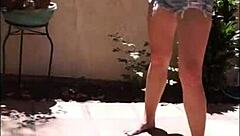 liz ashley's first shoot with me, what a tease?