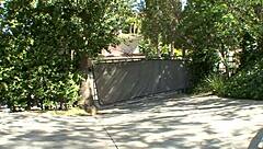 19-Year-Old Brunette Gets Pounded by Neighbor