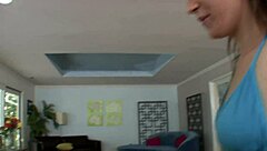 19-Year-Old Brunette Gets Pounded by Neighbor