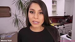 Meana Wolf Pops Virgin's Cherry.