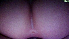 night time doll lovin with big butt tan torso riding and creampie