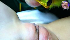 teen babe gets her tight pussy licked and assfucked until she squirts