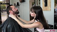 Does this small babe provide a deluxe package with deepthroat, hardcore, and shy pornstar vibes?