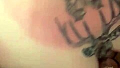 my girlfriend with sunburn gives deepthroat blowjob and swallows cum