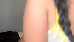 Slutty british horny girlfriend uses toys in pov