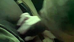 My Boss's Wife Swallows My Cum After Blowjob In The Car