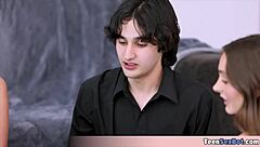 Friends Spin Bottle And Fuck In Hot Foursome!