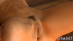 Petite Teen Masturbates With Dildo In Wet Tight Pussy