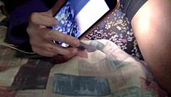 personal trainer pounds neglected housewife pussy while husband watches her get creampied!