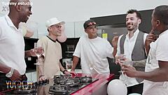 Sensual Stripper Emma Smak Gets Gangbanged By Five Guys