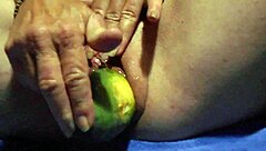 hey, wanna see me play with a cucumber?