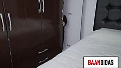 Short Technician Fucks Latina Babe Hard In Public