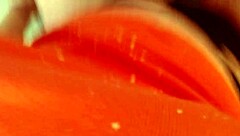 Feeling teased, dawnskye masturbates with armpit kisses and belly button play