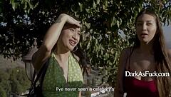 In bedroom betrayal, celebrity's apprentice fucks horny groupie and step sis.