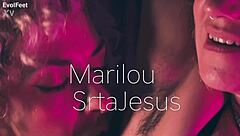 Two Latina Lesbians Lick Feet And Hairy Armpits Intensely