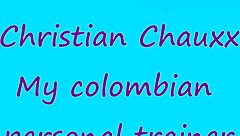 My Colombian Personal Trainer Licks Cum from Curvy Ass Blowjob