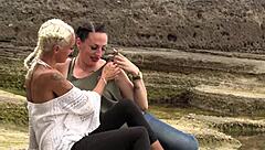 fulfilling those naughty milfs outdoors with handjobs and blowjobs, part 5