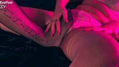 Two Latina Lesbians Lick Feet And Hairy Armpits Intensely