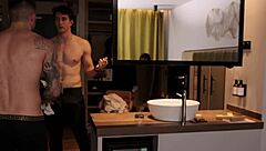 Audrey Reid begs for cum in eyes during domination session