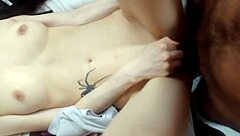 I Ask Boyfriend for Help to Wet My Shaved Pussy