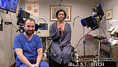 Doctor blasts Rebel Wyatt's pussy with cum!