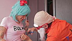 date prisa goku, el maestro roshi se quiere coger a bulma