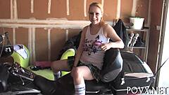 lily lovette in awesome teen video