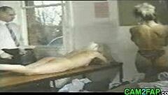 i feel blonde teen punished in classroom
