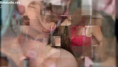 Gorgeous British teen 18+ teases with blowjob before hard interracial fuck and orgasm