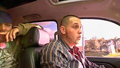 blondie milf sucks cock in heels before fucking