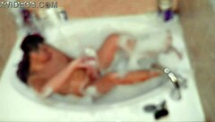 Solo Asian Boy Bubbles In Bath, Feet Fetish Exposed!