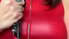 Curvy tattooed milf with big tits trains you into obedience through humiliation