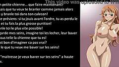 Ondine humiliates sissy with Pokemon-themed jerk off instructions and piss